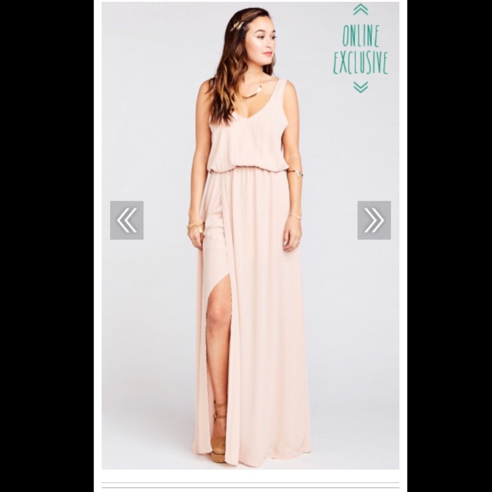Show Me Your MuMu bridesmaid dress
